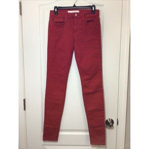 Joe’s Jeans The Skinny Fit Red Jeans, 27 X 32